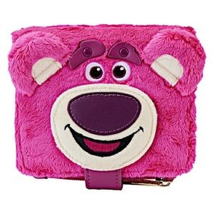 💜LOUNGEFLY- Disney Loungefly Toy Story Lotso Plush Bifold Wallet